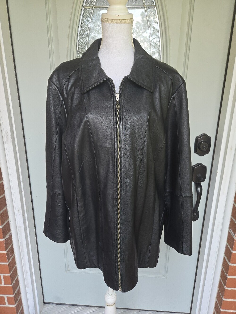 Venezia Black Leather Jacket